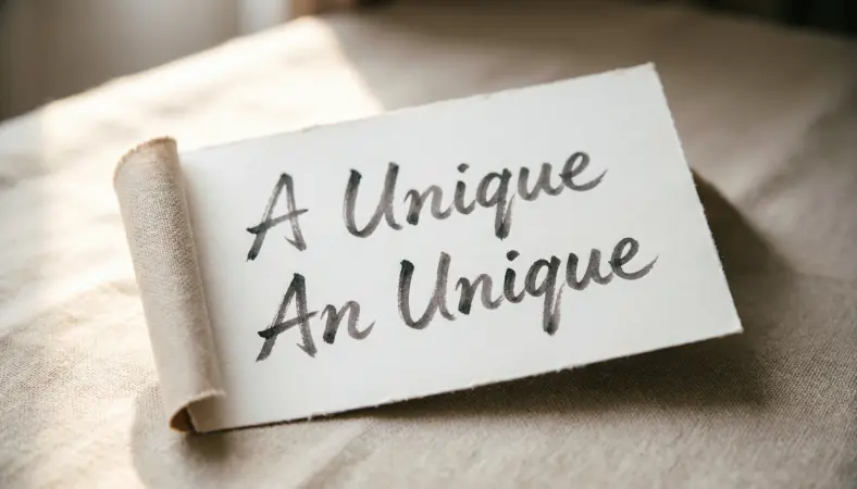 A Unique or An Unique