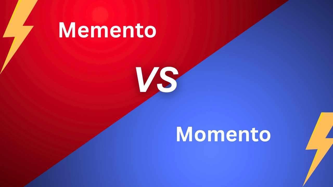 Memento vs Momento