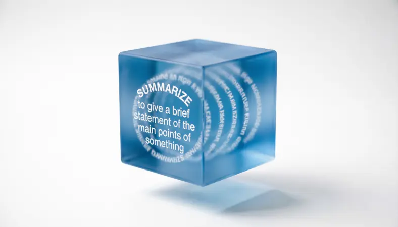 Summarize or Summarise