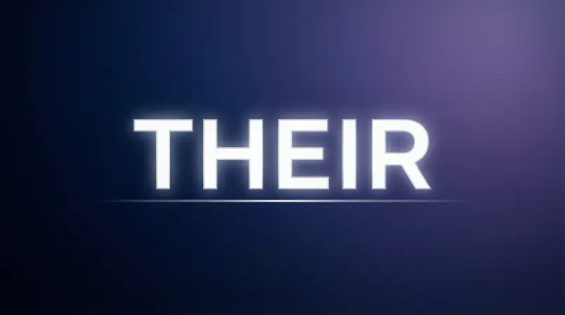 Thier or Their