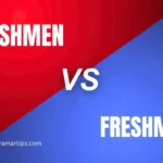 Freshmen vs Freshman