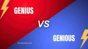 Genius vs Genious