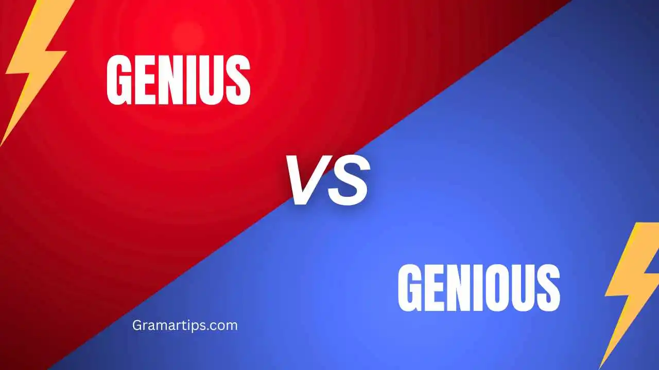 Genius vs Genious