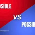 Posible vs Possible