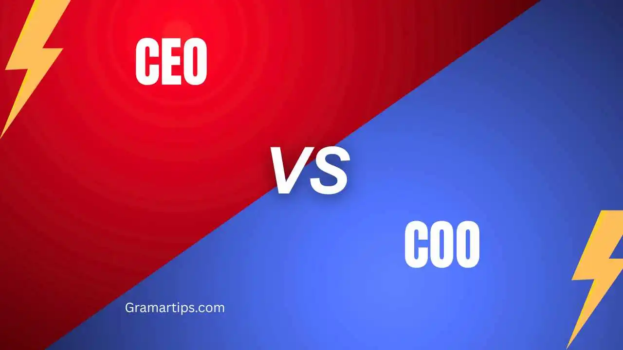 CEO vs COO