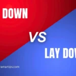 Lie Down vs Lay Down