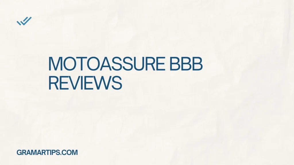 MotoAssure BBB Reviews