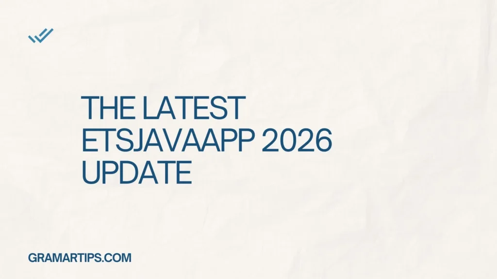 the Latest ETSJavaApp 2026 Update